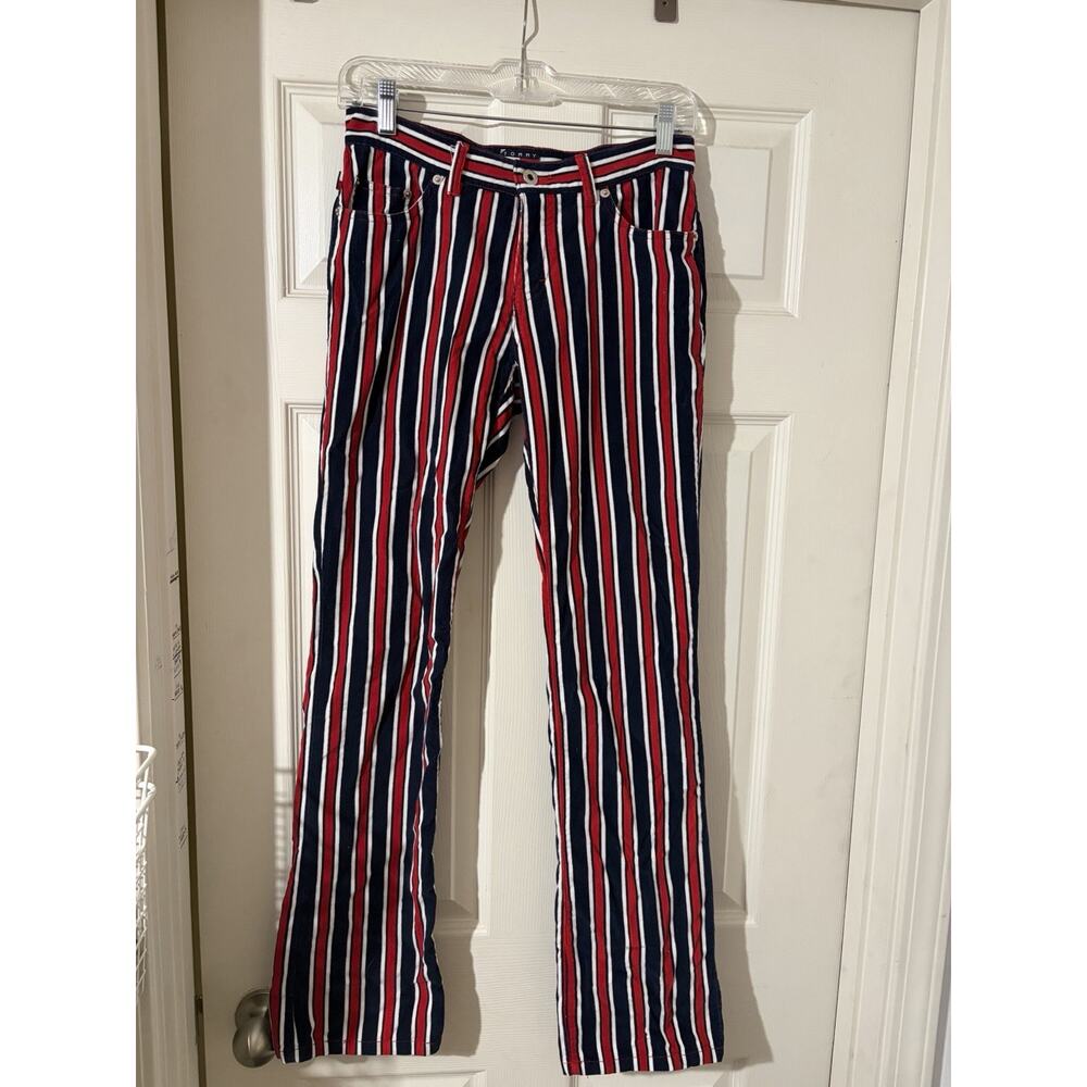 Vtg/Y2K Tommy Hilfiger Striped Corduroy Women’s Pants Sz 3